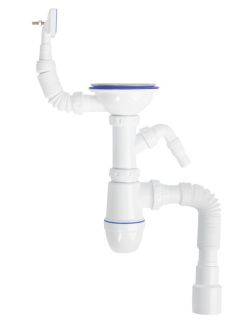 Кухонная мойка IDDIS Strit STR48P0i77S с сифоном 48см сталь