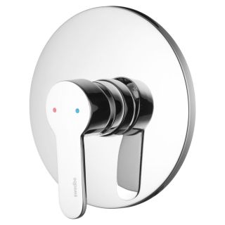 Встраиваемый смеситель Swedbe Platta 5517 подключение на один выход хром