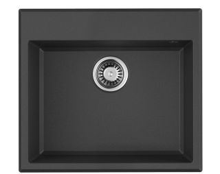 Мойка кухонная Omoikiri Tedori 57-BL чёрный