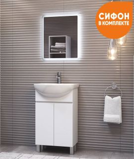 Тумба под раковину напольная Vigo Wing tn.WIN.BAL.50.2D 50 см белый