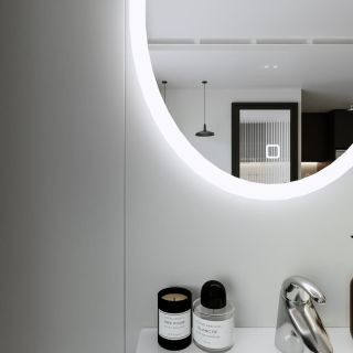 Зеркало с подсветкой Бриклаер Эстель-3 4627125414350 60 см сенсор на зеркале