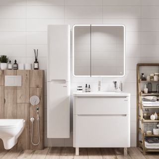 Тумба под раковину Grossman Адель 80см белый 108007