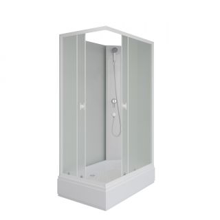 Душевая кабина Niagara Promo P100/80/26Q/MT/BK 4 места