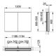 Зеркальный шкаф Keuco Royal Modular 800210121000300 120 см