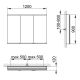 Зеркальный шкаф Keuco Royal Modular 800301121000300 120 см