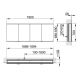 Зеркальный шкаф Keuco Royal Modular 800400190100500 190 см