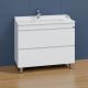 Тумба под раковину СанТа Марс 700298 100см белый