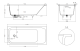 Ванна из искусственного камня Salini Orlanda Kit S-Sense 102115MRF 160x70см RAL полностью