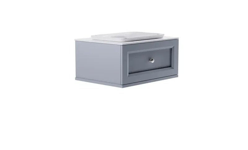 Тумба с раковиной Astra-Form Классик 4631177713996 70 см голубой матовый