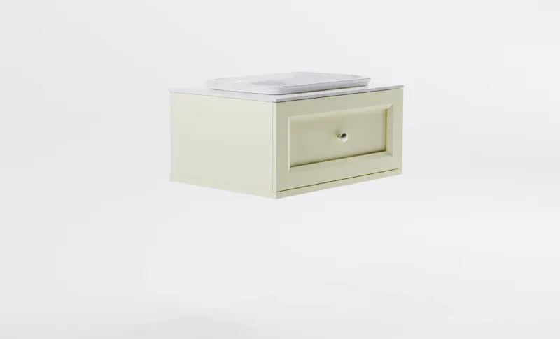 Тумба с раковиной Astra-Form Классик 4631177714016 70 см бежевый матовый