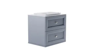 Тумба с раковиной Astra-Form Классик 4631177714238 70 см голубой матовый