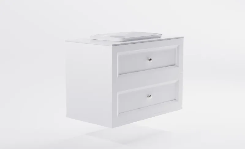 Тумба с раковиной Astra-Form Классик 4631177714450 100 см белый матовый