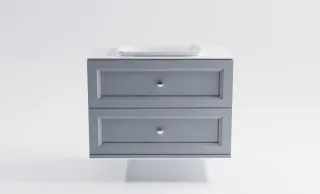 Тумба с раковиной Astra-Form Классик 4631177714412 100 см голубой матовый