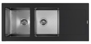 Кухонная мойка Florentina Комби 1160 антрацит