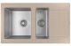 Кухонная мойка Florentina Комби 860К песочный