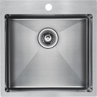 Комплект Paulmark Velten PM905151-BS брашированная нерж. сталь + Смеситель Paulmark Skalen Sk213020-SS для кухонной мойки