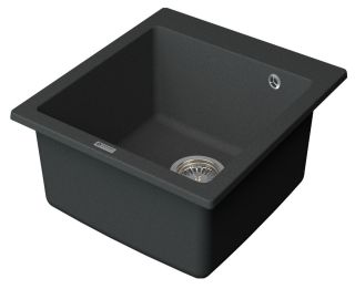 Мойка кухонная Point Моко PN3006GR 47 см графит
