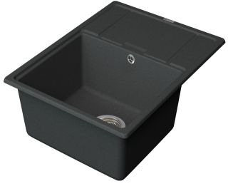 Мойка кухонная Point Стил PN3009GR 65 см графит