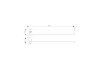 Вешалка для полотенец Wonzon & Woghand Polo WW-8931-BN брашированный никель