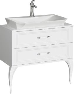 Тумба под раковину  Aqwella LaDonna 85 LAD0108W