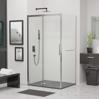 Душевой уголок RGW LE-41-1 (LE-12 + Z-060-2) 341241160-011 160x100см хром