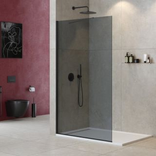 Душевая перегородка CEZARES LIBERTA-L-1-TB-120-GR-NERO