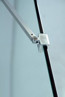 Душевая перегородка CEZARES LIBERTA-L-1-TB-85-C-Cr