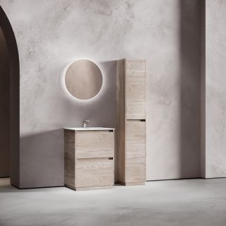 Тумба напольная под раковину Sancos Libra Floor LB60FEG 60 см дуб галифакс натуральный