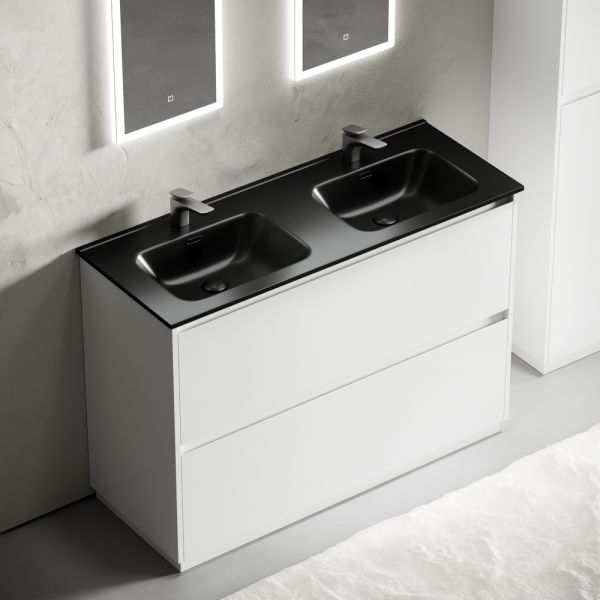 Тумба напольная под раковину Sancos Libra Floor LB120F-2W 120 см белый