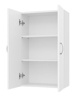 Подвесной шкаф - пенал Misty Лилия 50см белый