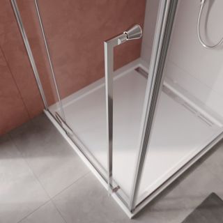 Душевой уголок CEZARES LINER-A-1-100-C-Cr-L левый