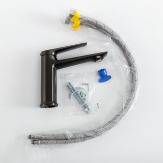 Смеситель для раковины CEZARES LINER-LS-GM-W0 оружейная сталь