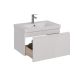 Тумба под раковину Lemark Veon Mini LM02VM70T 70 см белый глянец