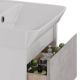Тумба под раковину Lemark Combi LM03C60T-Beton 60 см белый глянец