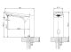 Сенсорный смеситель для раковины Lemark Project LM4658CE хром
