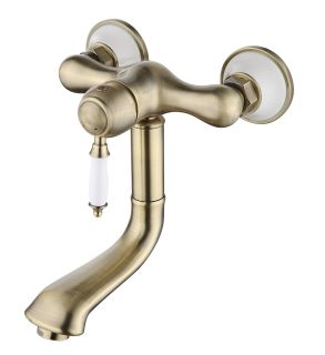 Настенный смеситель для кухни/раковины Lemark Villa LM4811B бронза