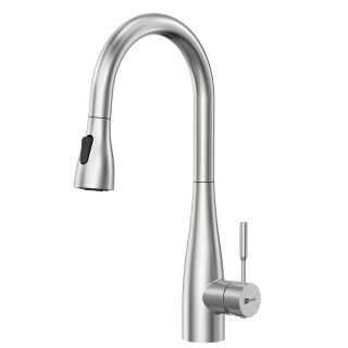 Смеситель для кухни Lemark Expert LM5084S с выдвижным изливом хром