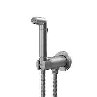 Гигиенический душ со смесителем Lemark Solo LM7171GM графит