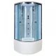 Душевая кабина Deto EM4580 LED с гм. 80х80х220 см