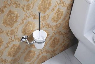 Ёршик для унитаза Rose RG1200 хром