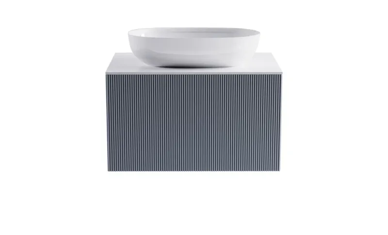 Тумба с раковиной Astra-Form М-40 4631177713507 70 см голубой матовый