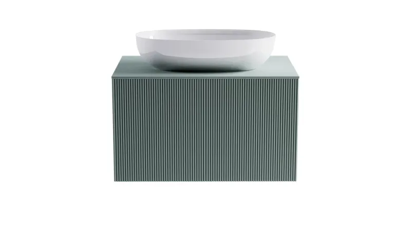 Тумба с раковиной Astra-Form М-40 4631177714719 70 см зелёный матовый