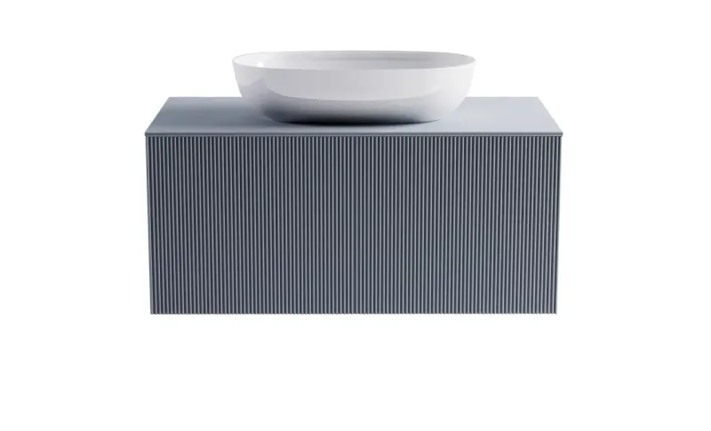 Тумба с раковиной Astra-Form М-40 4631177714900 100 см голубой матовый