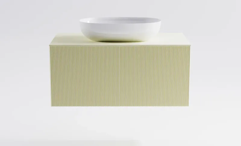 Тумба с раковиной Astra-Form М-40 4631177714917 100 см бежевый матовый