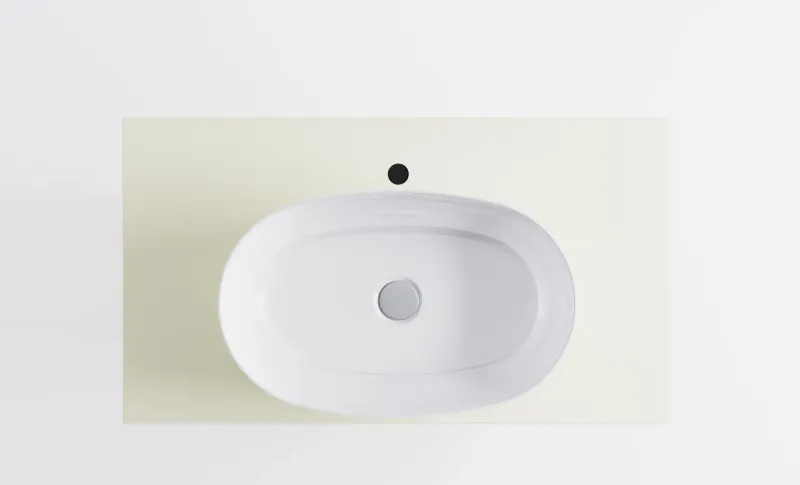 Тумба с раковиной Astra-Form М-40 4631177714856 90 см бежевый матовый