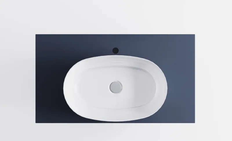 Тумба с раковиной Astra-Form М-40 4631177714863 90 см серый матовый