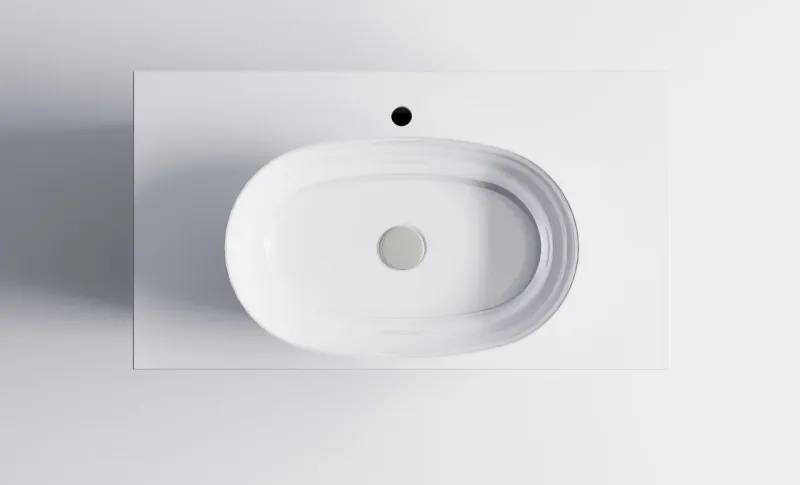 Тумба с раковиной Astra-Form М-40 4631177713286 100 см голубой матовый