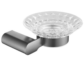 Мыльница Rose RG1703T пепельный