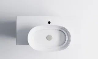 Тумба с раковиной Astra-Form М-40 Slim 4631177714672 100 см бежевый матовый