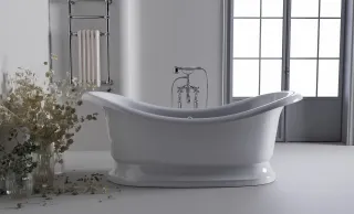 Ванна из искусственного камня Astra-Form Мальборо 01010031 190x86 см белый глянец